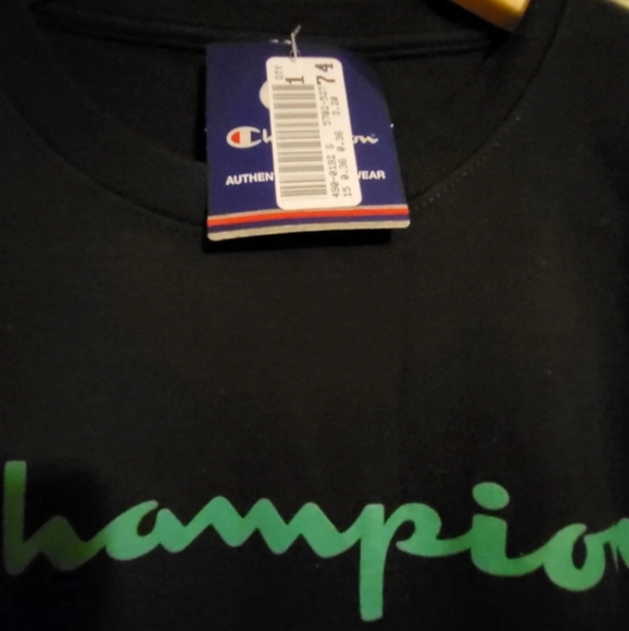 CHAMPIONNwt Oxford Classic Logo Tee - Black - Picture 2 of 4